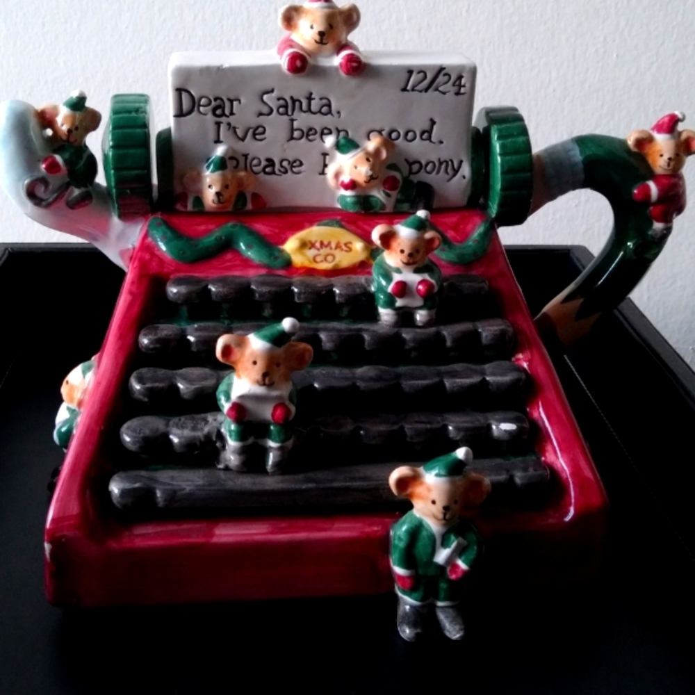 Letter To Santa Teapot